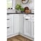 Rev-A-Shelf Polypropylene, White, 24 in W, 26 in H, 24 in D, 14.38 in L, White LD-2942-24-11-1 - alternate 3